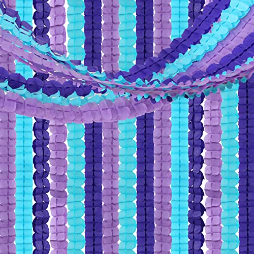 Purple Blue Mermaid Party (12 Count)