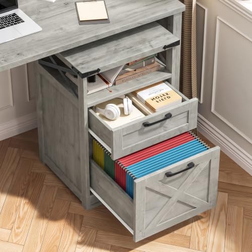 Office Filing Vertical Cabinet with 2 Drawers