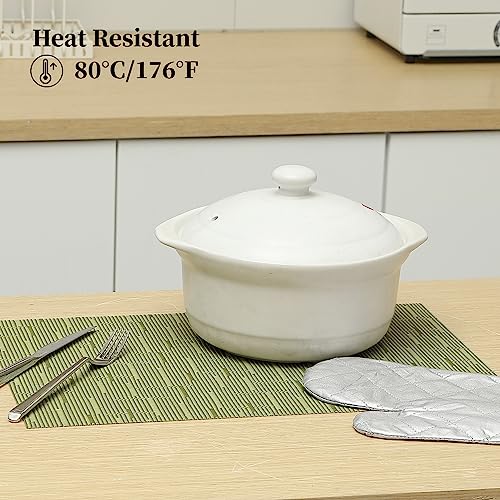 Pea Green Placemats Set of 4 (4 Count)
