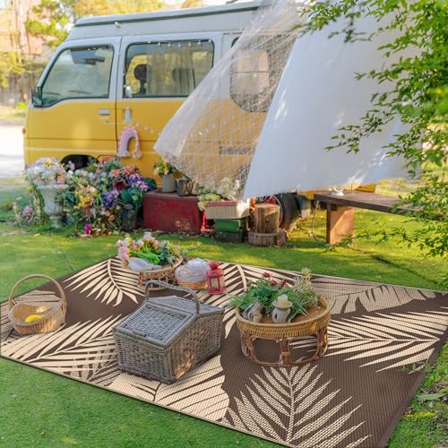 Outdoor Rug Waterproof Plastic Rugs for Patio