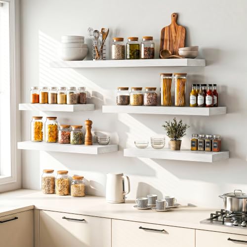 16 inchs Floating Shelves for Wall Set of 2