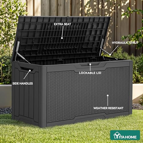 80 Gallon Outdoor Storage Box