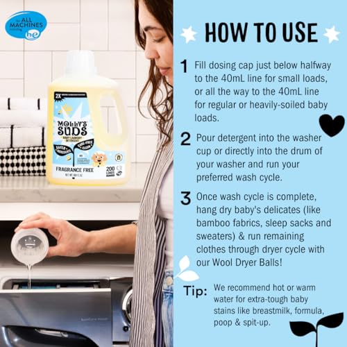 Baby Liquid Laundry Detergent (100 Fl Oz)