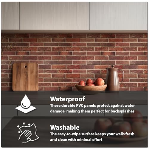Sample 3D Faux Brick Wall Panel