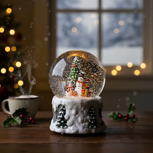 Snowmen Christmas Snow Globe