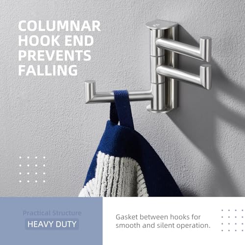 Swivel Towel Hook 3 Arms