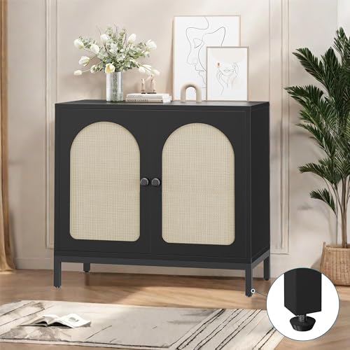 Rattan Sideboard Buffet Cabinet