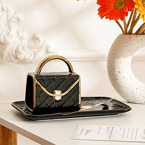 1 Set Coffee Mug Elegant Handbag Shaped Cup
