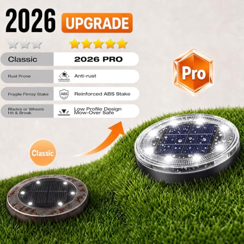 Mini Solar Ground Lights 2 Pack (2 Count)