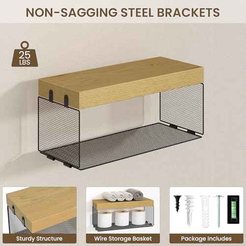 Bathroom Floating Shelves for Wall