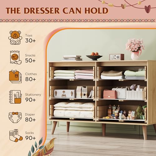 Rattan Dresser for Bedroom