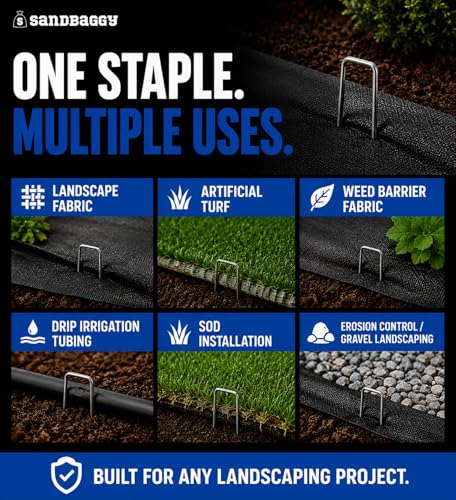 6 Inch Landscape Staples