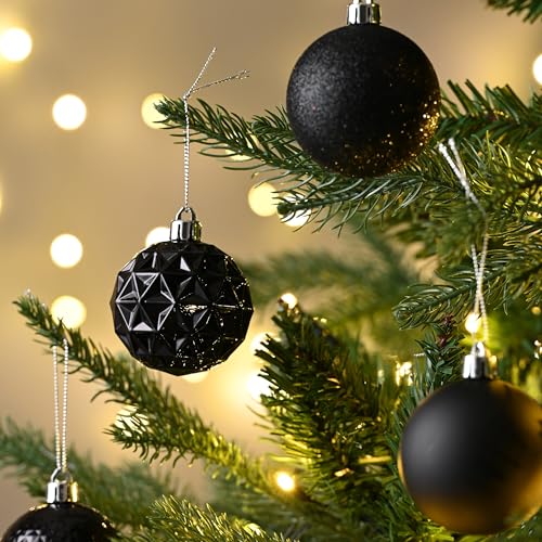 50ct Christmas Tree Decorations Ball Ornaments 2.36 Inches (50 Count)