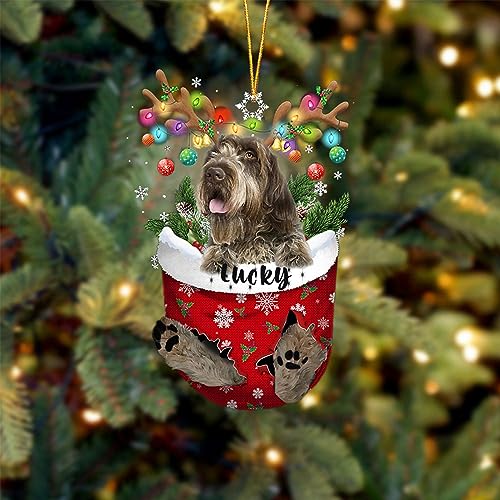 Wirehaired Pointing Griffon Dog Christmas Ornament
