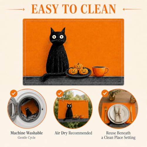 Halloween Placemats Set of 4 (4 Count)