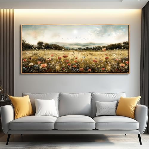 Large Canvas Wall Art For Kitchen Dining Room Vintage Decor