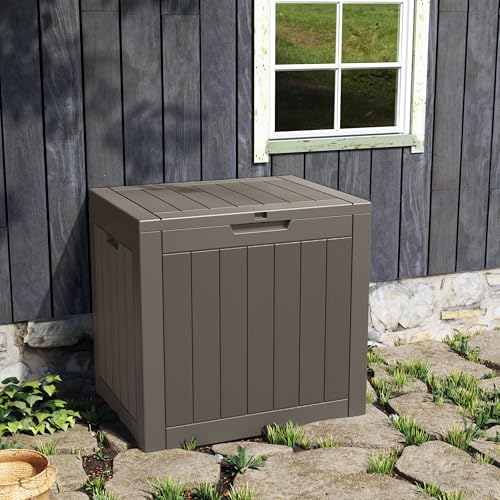 32 Gal Outdoor Storage Box Waterproof Lockable