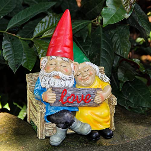 Garden gnome statue for outdoor decor