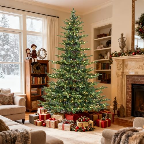 6 ft Prelit Sparse Christmas Tree with 330 Warm White LEDs