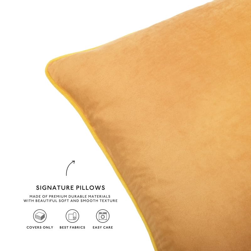 Decorative Throw Pillow Covers Cushion Cases (4 Count)