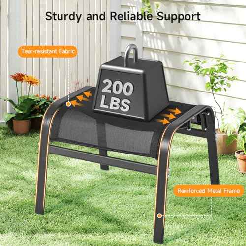 Outdoor Ottoman Set of 2 (2 Count)