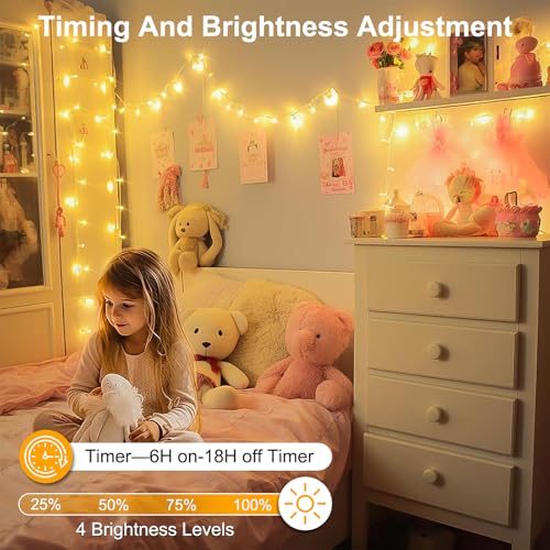 200FT 600LED Christmas Lights Plug in