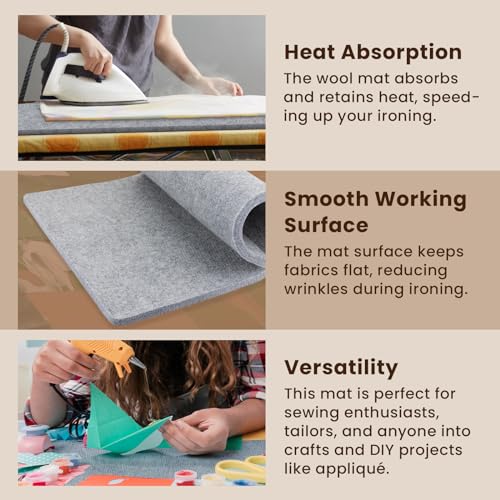 17x25" Wool Pressing Mat