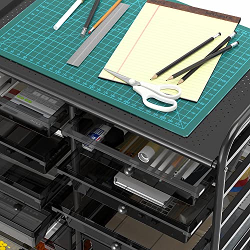 12 Drawers Rolling Utility Cart Organizer