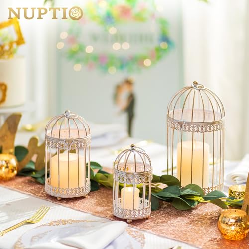 Decorative Bird Cage Lantern (2 Count)