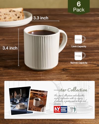 Coffee Mug Set of 6 (72 Count)