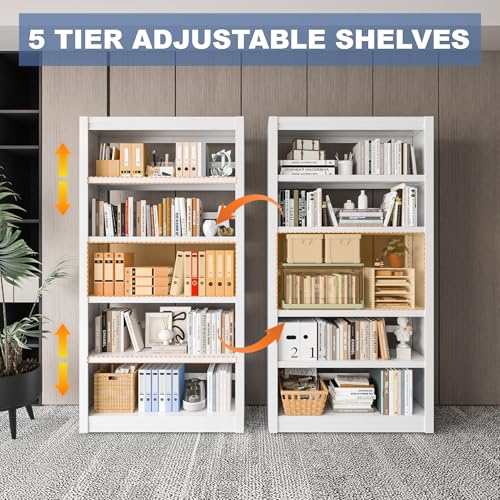 Metal Bookshelf (5 Count)