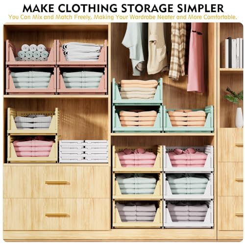 Upgraded Closet Organizers and Storage (5 Count)