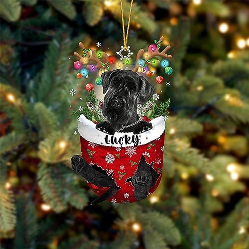 Giant Schnauzer Dog Christmas Ornament