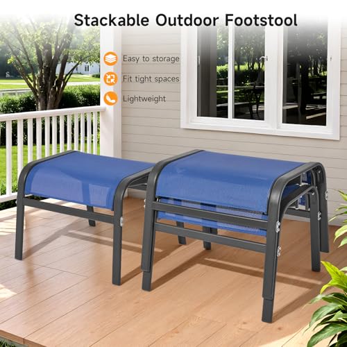Outdoor Ottoman Set of 2 (2 Count)