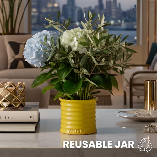 Lily of the Valley & Jasmine Luxury Strong Scented Candle