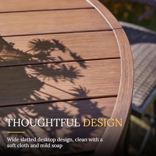 28" Round Outdoor Bar Table