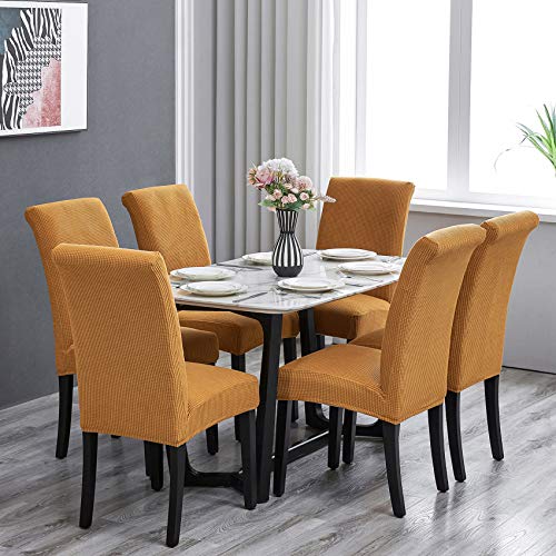 Stretch Chair Covers for Dining Room Set of 2