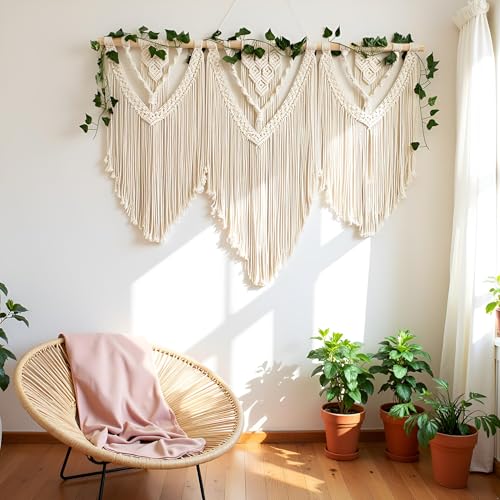 large macrame wall hanging