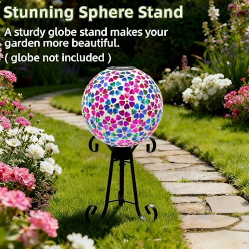 Metal Gazing Ball Stand