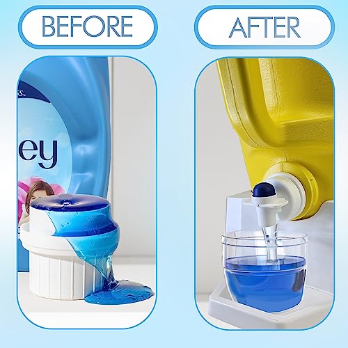 Liquid Laundry Detergent Holder Stand with Drip Tray