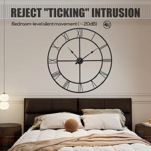 40 Inch Large Silent Wall Clock