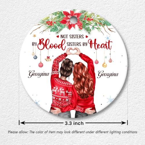Personalized Best Friend Ornament