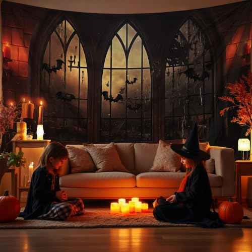 Halloween Tapestry Wall Hanging 90.6"x70.9"