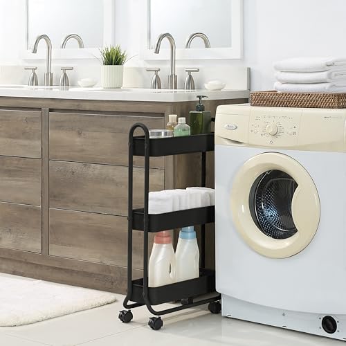 Slim Rolling Storage Cart