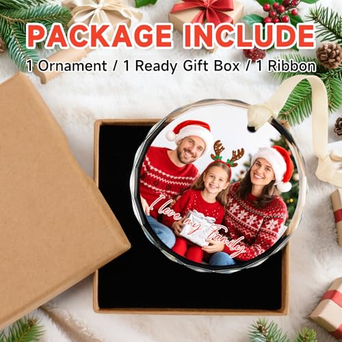 Personalized Christmas Ornaments with Photo