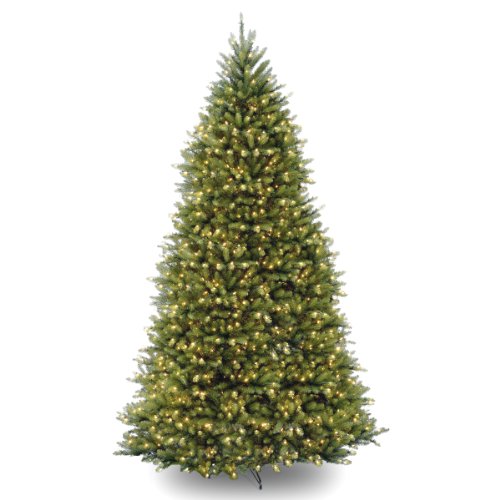 10ft Pre Lit Dunhill Fir Artificial Christmas Tree
