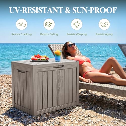 50 Gal Package Delivery Box Lockable Outdoor Storage Box