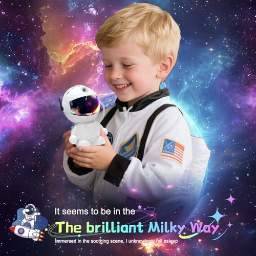 Space Galaxy Night Light Projector