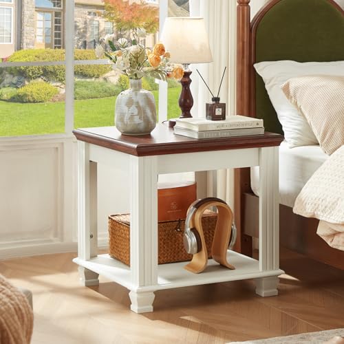Farmhouse End Tables for Living Room