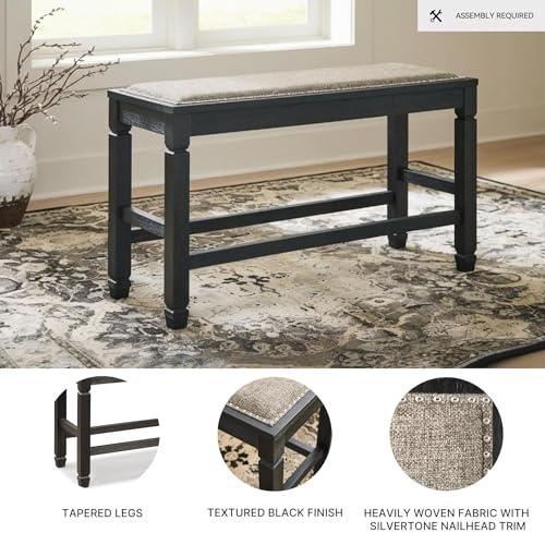 1 Piece Counter Height Dining Bench